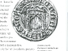 Zemiansky erb na pečati Juraja syna Vavrinca z roku 1370